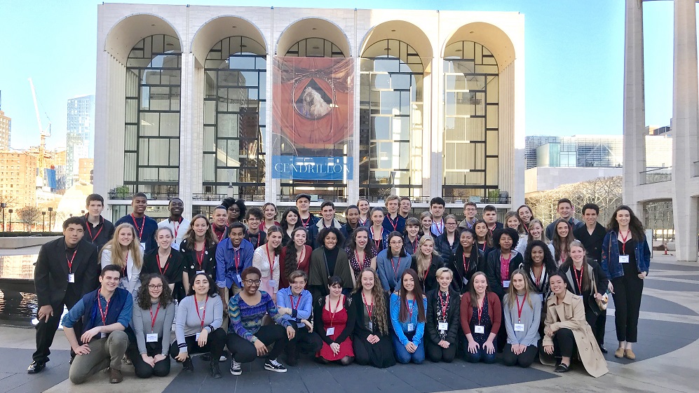 2018 National Shakespeare Competition competitors